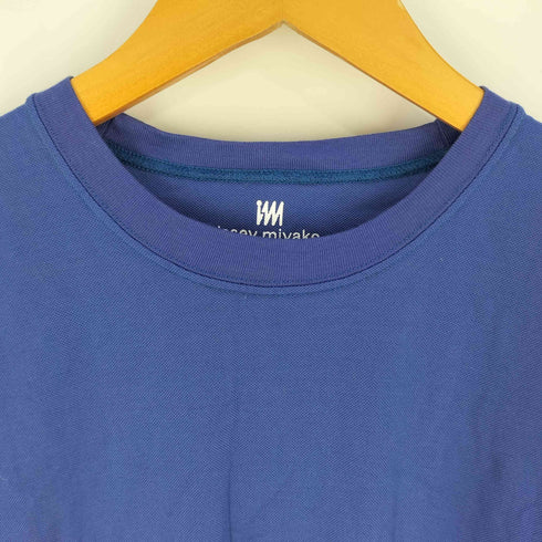 イッセイミヤケ ISSEY MIYAKE 鹿の子 クルーネックTシャツ レディース JPN:M